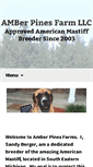 Mobile Screenshot of american-mastiff.com